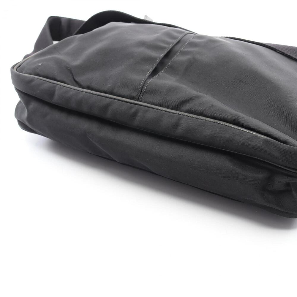 PRADA Black Leather Saffiano Shoulder Bag - Picture 7 of 15